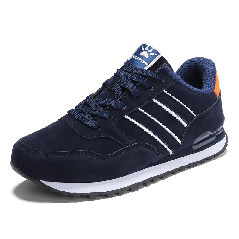High Quality Men's Sneakers Leather Casual Shoes Autumn 2024 New Breathable Men Shoes Tenis Male Flat Shoe Zapatillas Hombre