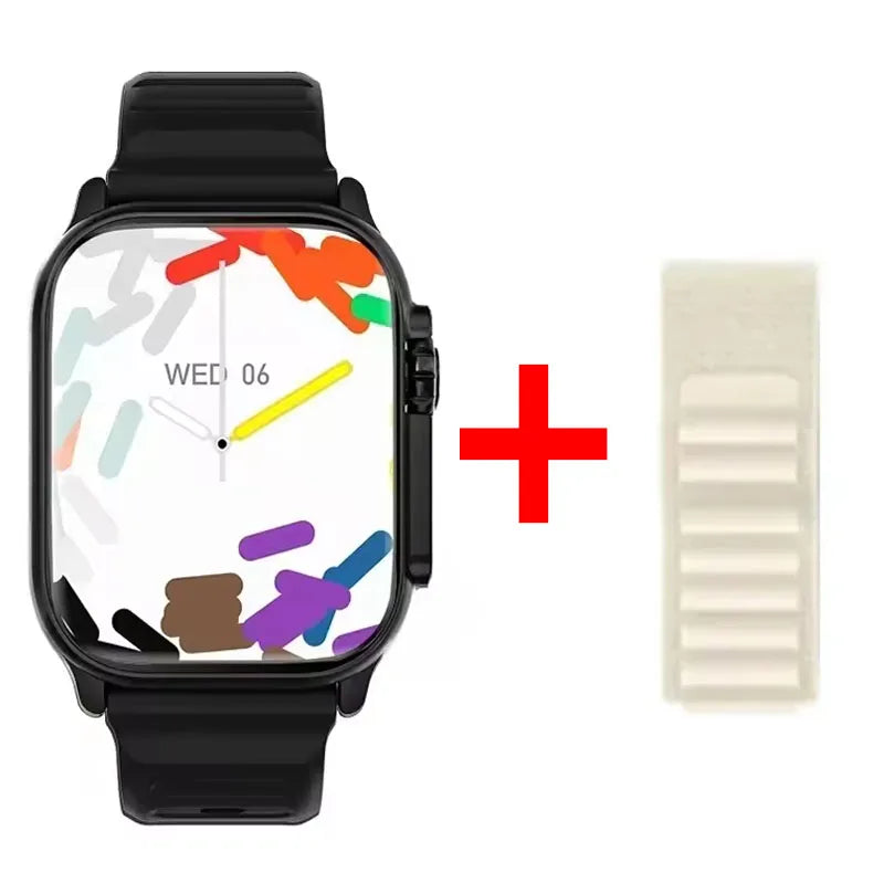 New Watch 10 Ultra Smart Watch 49mm 2026 New NFC Men Women GPS Track Bluetooth Call BT Music Games Wireless Charging Smartwatch