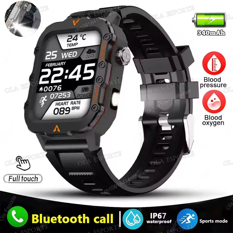 2026 New SmartWatch Men For Women Militray Outdoor GPS Track Sport Watches Heart Rate Sleep Waterproof Smart Watch IOS Android