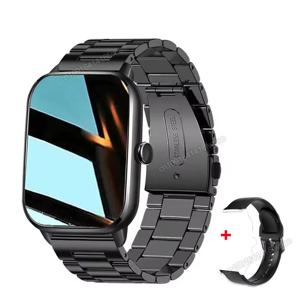 2026 New Smart Watch 2.01'' HD Display Bluetooth Call Message Alert Sports Mode GPS Tracker Smartwatch Men Women For Android IOS