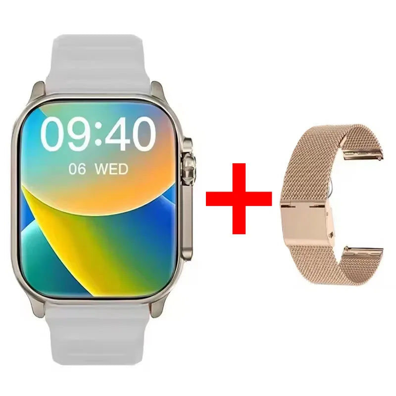 New Watch 10 Ultra Smart Watch 49mm 2026 New NFC Men Women GPS Track Bluetooth Call BT Music Games Wireless Charging Smartwatch