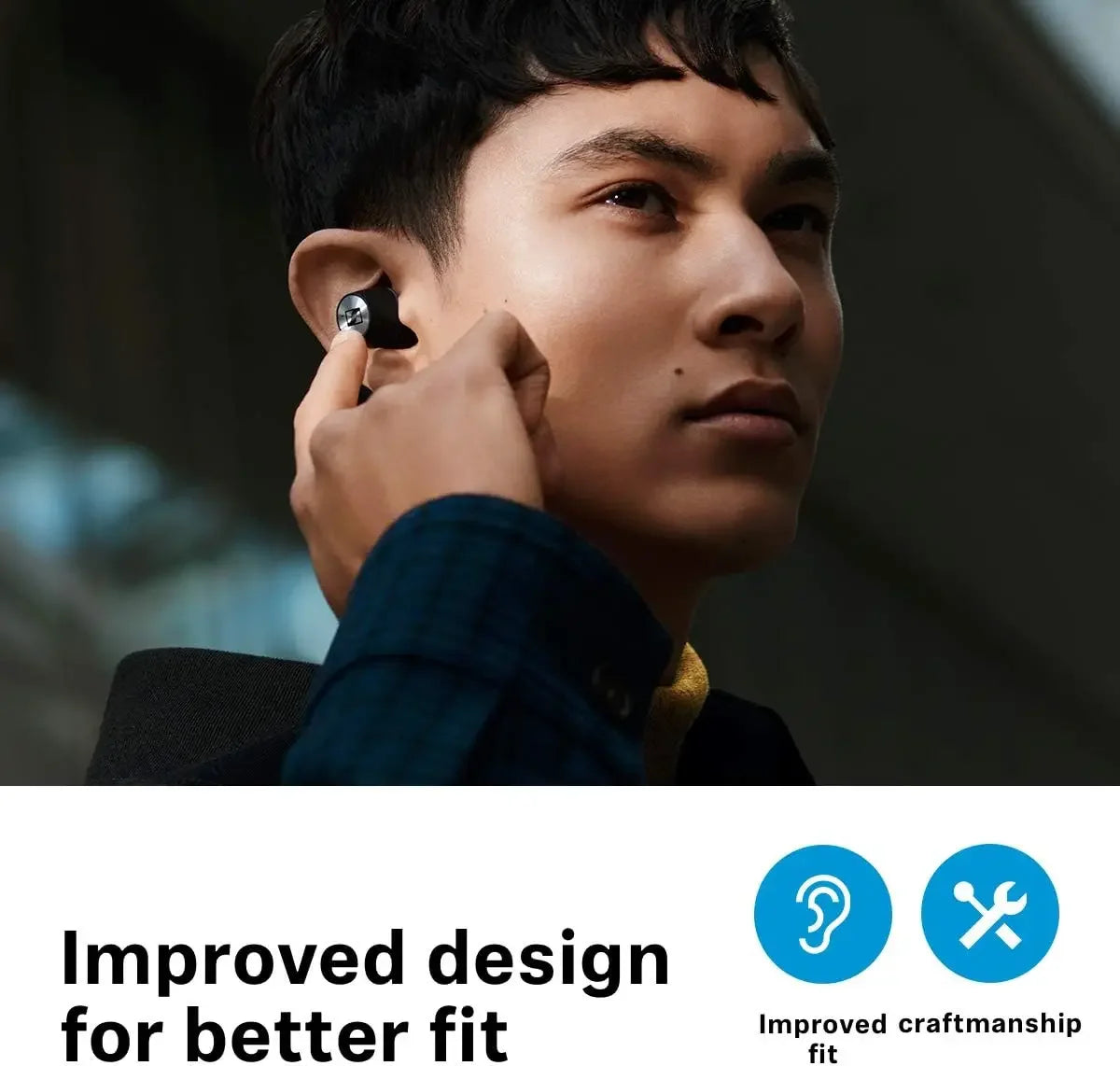 Original Sennheiser MOMENTUM 2 True Wireless Earbuds - HiFi Stereo Bluetooth In-Ear Headphones for Sports Running