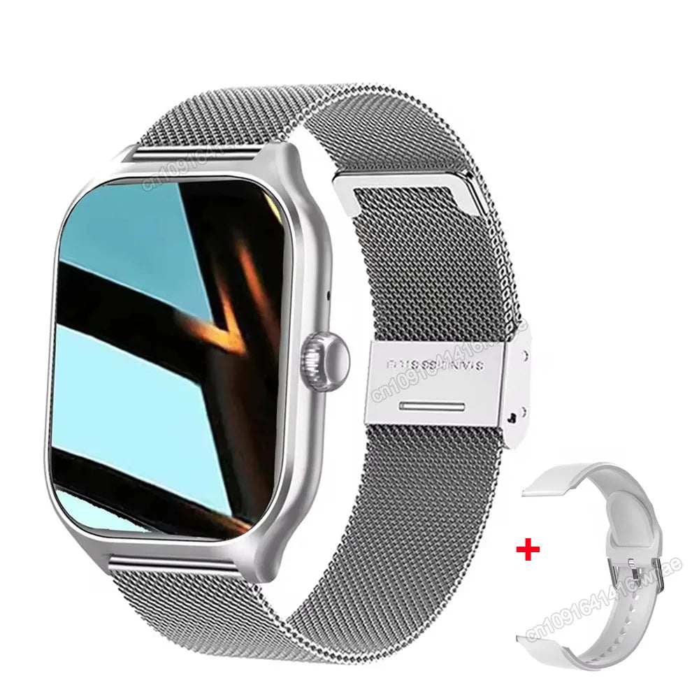 2026 New Smart Watch 2.01'' HD Display Bluetooth Call Message Alert Sports Mode GPS Tracker Smartwatch Men Women For Android IOS
