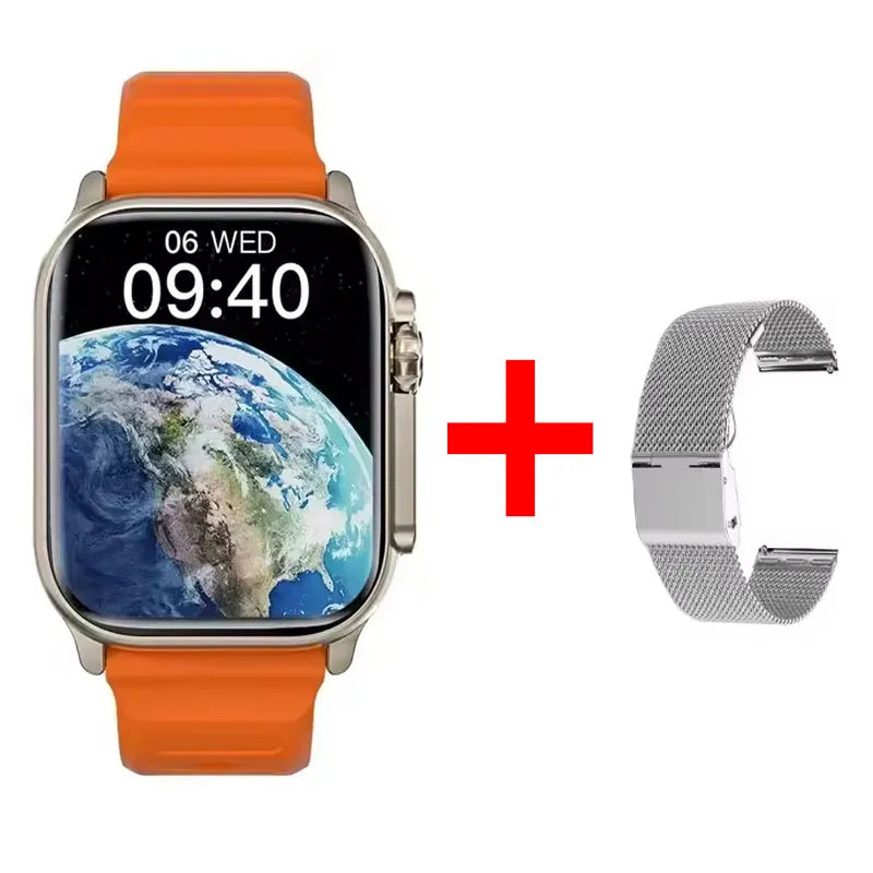 New Watch 10 Ultra Smart Watch 49mm 2026 New NFC Men Women GPS Track Bluetooth Call BT Music Games Wireless Charging Smartwatch