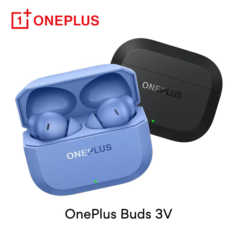 Original OnePlus Buds 3V Earphones TWS Wireless Bluetooth 5.4 Headphones 12.4mm Dynamic Earbuds Ai Call Noise Reduction Headset