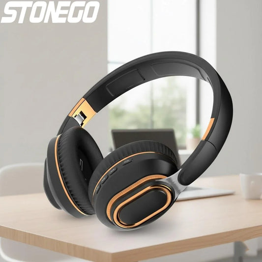 Wireless Gaming HiFi Headset with Mic Immersive E Sports Audio for PC Music Enjoyment Portable Wireless Headphones
