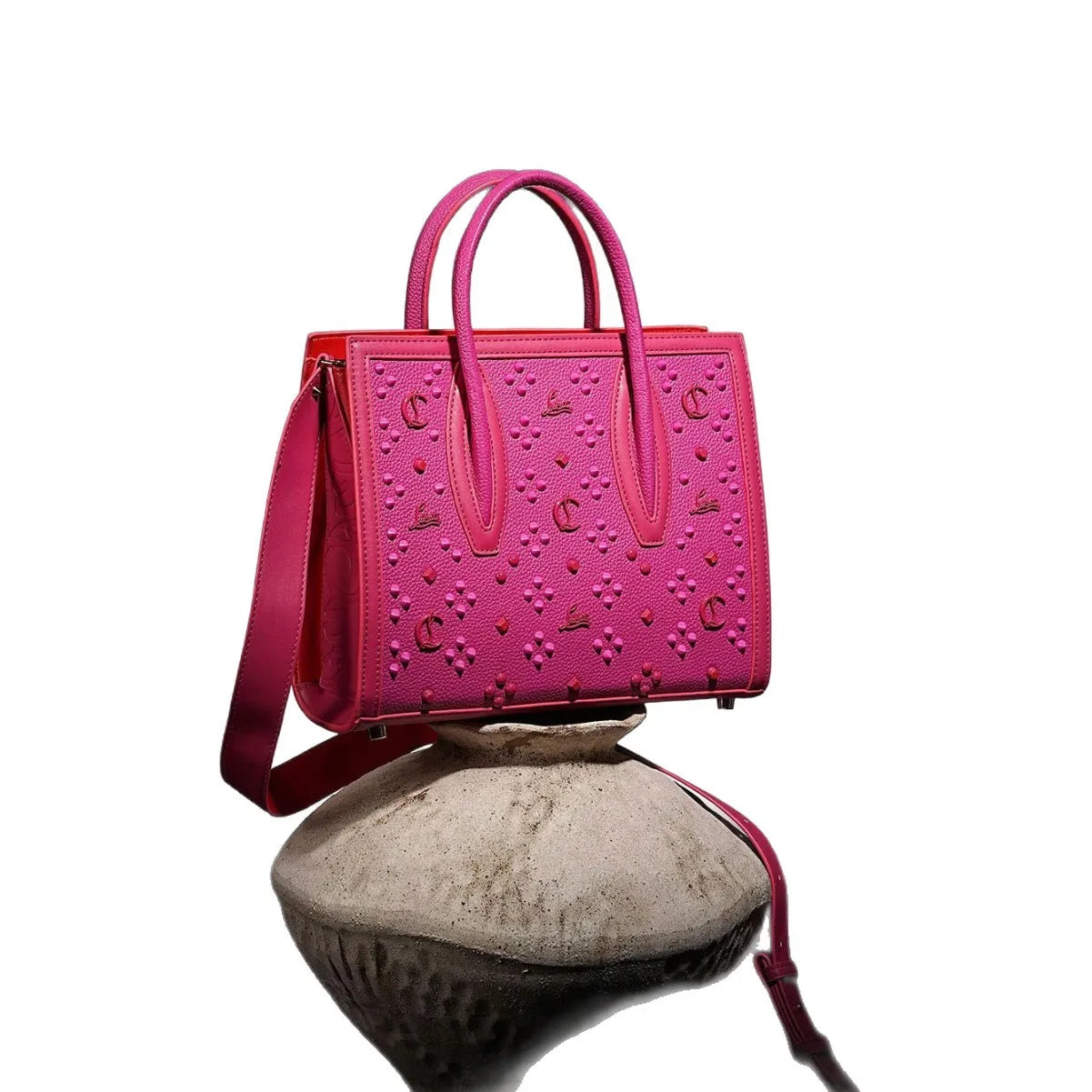 2026 Retro Trendy High end Fashion Versatile Willow Nail Crossbody Bag Handheld Women's Bag