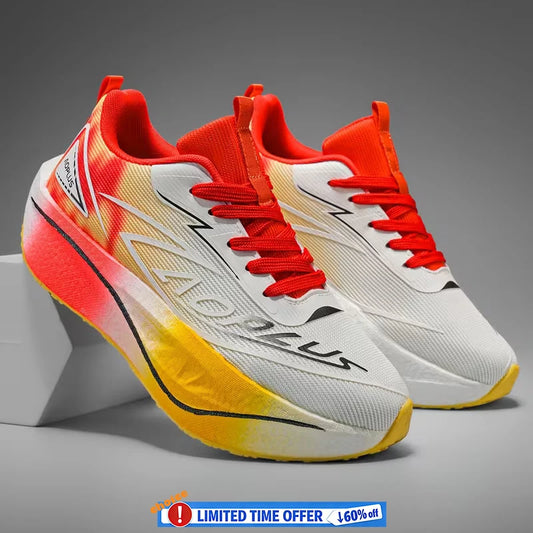 Men's Sports Shoes Carbon Plate Running Shoes Male Marathon Sneakers Racing Shock-absorbing Athletics Training Shoes for Women