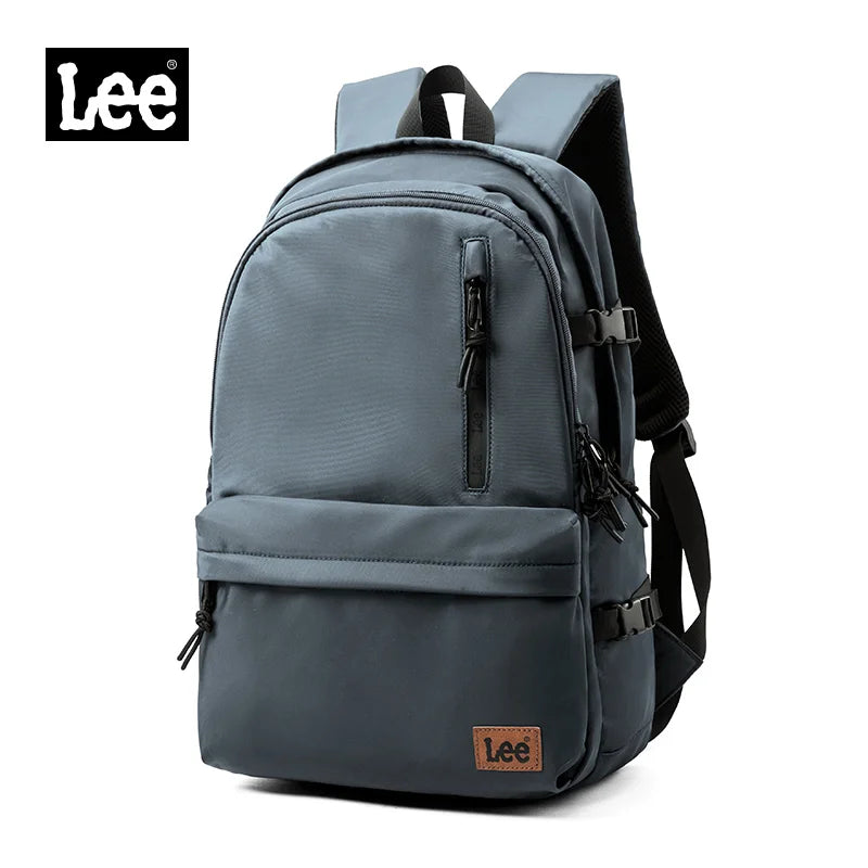 LEE Brand Stylish Unisex Ultralight Oxford School Backpack Man Women 15.6 Inch Laptop School Bag Ladies Pink Red Best Schoolbag