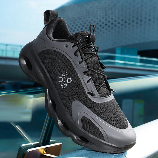 New sports shoes for men and women, running shoes, carbon board, men's marathon, impact absorption, light sports training shoes