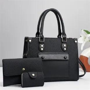 Ladies Diaper Bag Elegant Classic Designer Leather Handbag Shoulder Crossbody Bag Minimalist Commuter