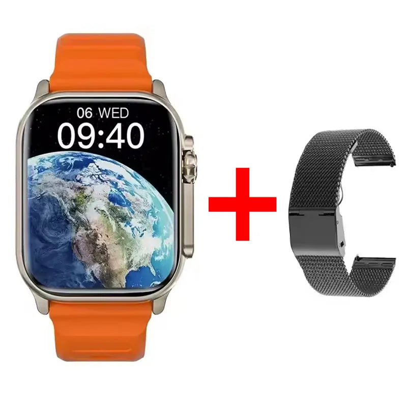 New Watch 10 Ultra Smart Watch 49mm 2026 New NFC Men Women GPS Track Bluetooth Call BT Music Games Wireless Charging Smartwatch